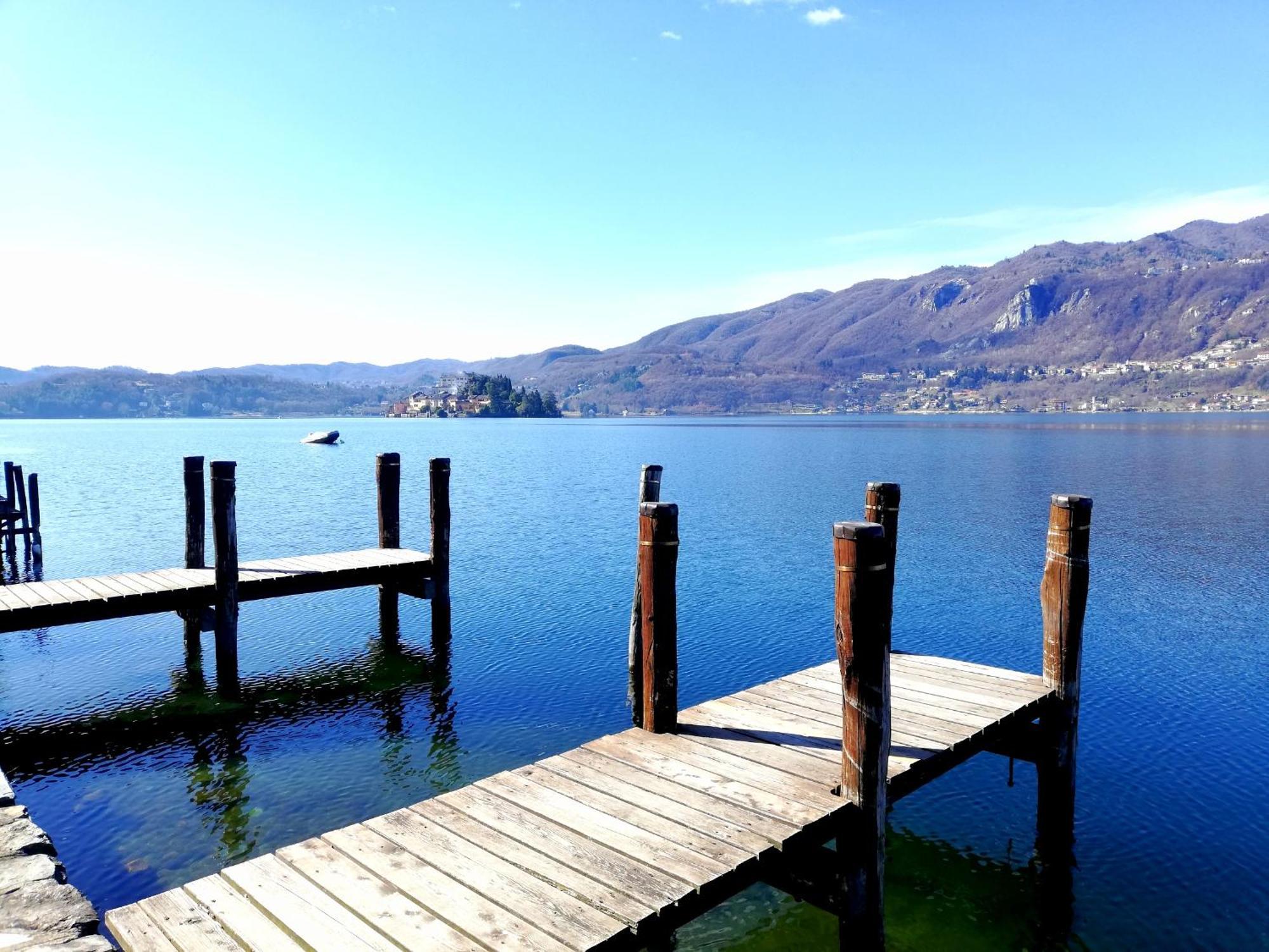 Casa Longhi Daire Orta San Giulio Dış mekan fotoğraf